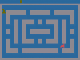 Racer title screen for Atari 2600